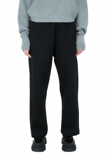 C30/-Heavy cotton easy pants -Black (016-021-CP04)