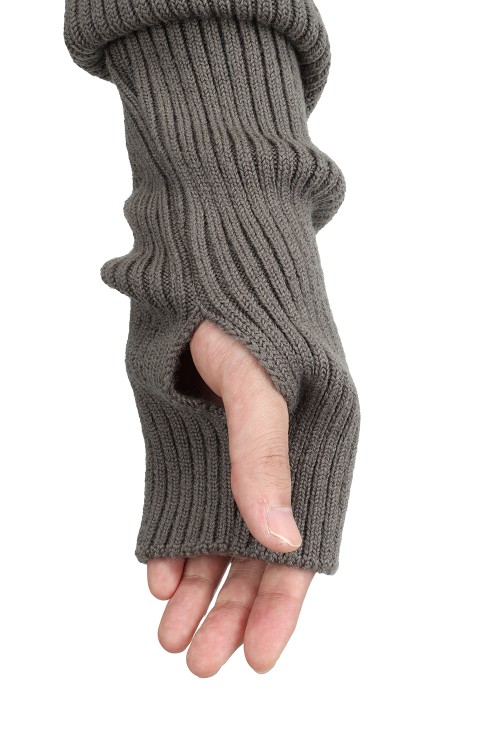 中古】JOHN LAWRENCE SULLIVAN SHOULDER PAD KNIT SWEATER