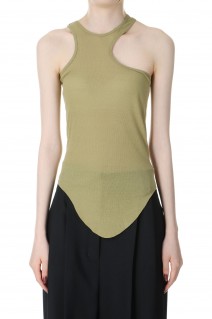 Accent Neck Tank -PISTACHIO (014-021-CT32)