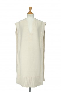 Keyneck Knit Vest -IVORY (12120511)