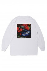 Challenger L/S PUDDLE TEE / WHITE (CLG-TS 021-033)