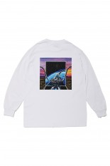 Challenger L/S INCEPTION TEE / WHITE (CLG-TS 021-034)
