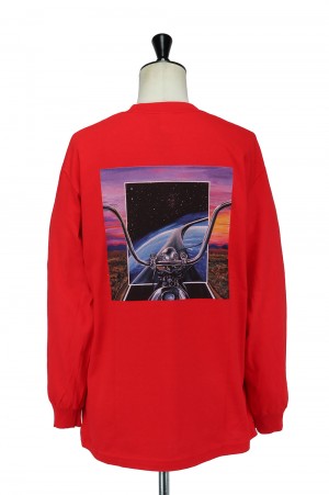 Challenger L/S INCEPTION TEE / RED (CLG-TS 021-034)