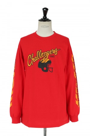 Challenger L/S CHALLENGERS TEE / RED (CLG-TS 021-036)