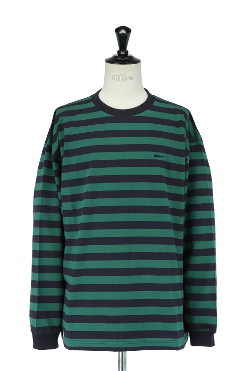 descendant VERN BORDER LS - NAVY サイズ3