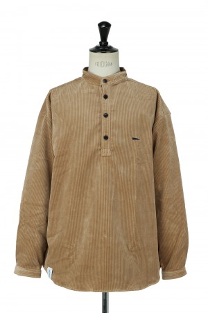 トップス DESCENDANT TETTY CODUROY LS SHIRT M DESCENDANT/TETTY CORDUROY LS SHIRT (BEIGE)