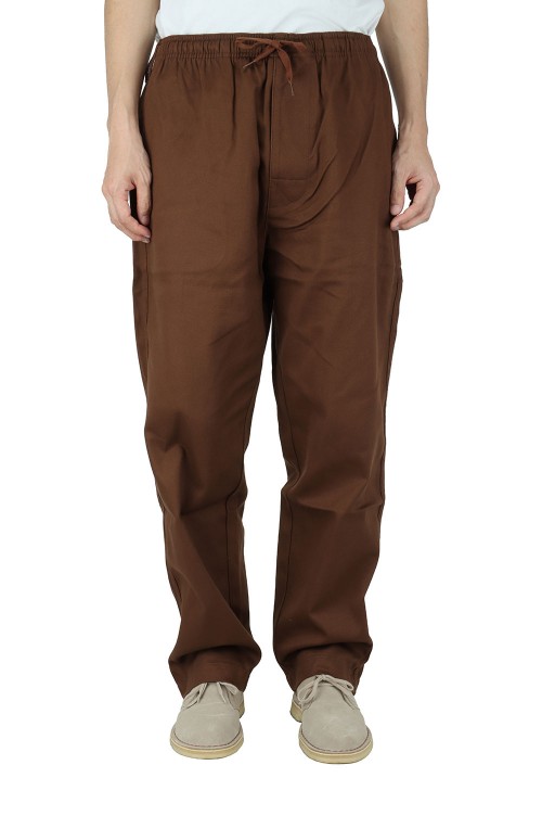 SHORE TWILL BEACH PANTS - BROWN (212TQDS-PTM01) | セレクト