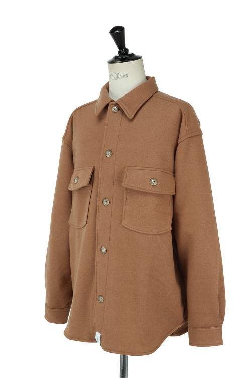 DESCENDANT CPOC MELTON LS SHIRT ジャケット 2 DESCENDANT】 ⁡ CPOC