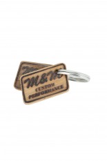M&M Wood Key Ring