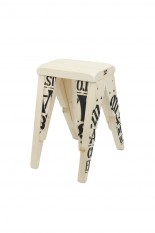 M&M Square Stool -Small- / AAA logo