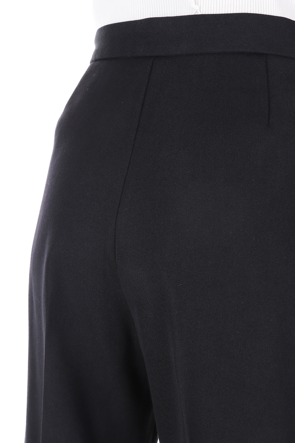 16450円 IIROT Virgine Wool Cropped Pants_Black カジュアルパンツ