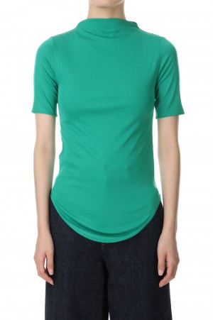 Super Soft Mock Neck T/S -Green (017-022-CT42)