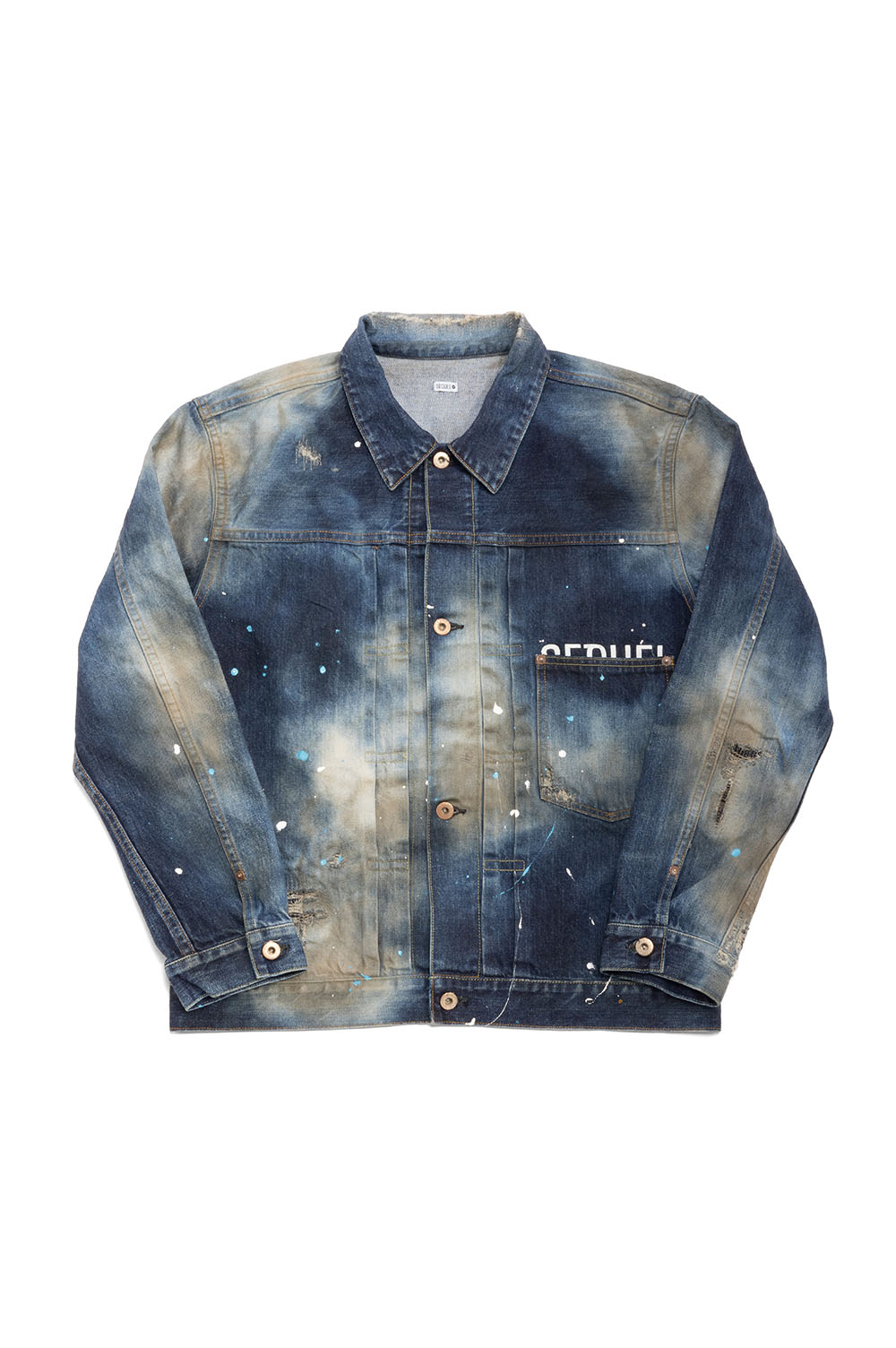 x FRAGMENT DESIGN / DENIM JACKET / INDIGO (SQ-21AW-JK-10