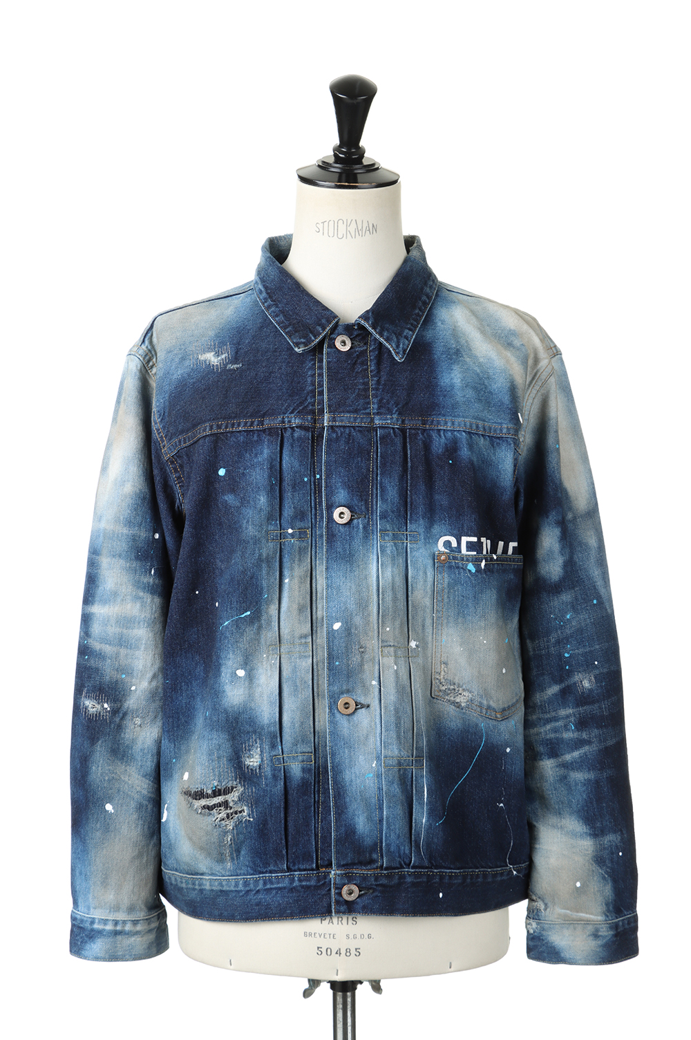 x FRAGMENT DESIGN / DENIM JACKET / INDIGO (SQ-21AW-JK-10) | セレクトショップ|DeepInsideinc.com Store