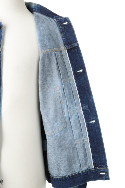 x FRAGMENT DESIGN / DENIM JACKET / INDIGO (SQ-21AW-JK-10