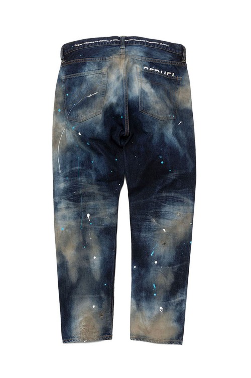x FRAGMENT DESIGN / DENIM PANTS / INDIGO (SQ-21AW-PT-08