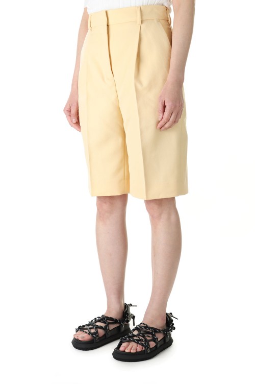 Tailored Shorts -Vanilla Yellow (FN-WN-SHOR000054) | セレクト
