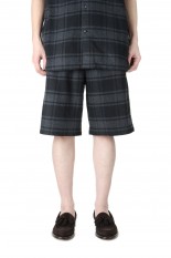 NH X HIPPOPOTAMUS . TERRY CLOTH SHORT PANTS / LEOPARD (261TSHIN
