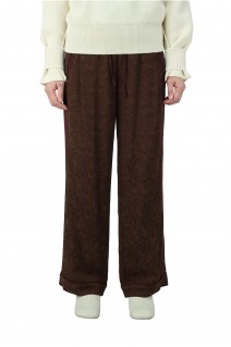 Jacquard Pajamas Pants -CHOCOLATE (12120729)