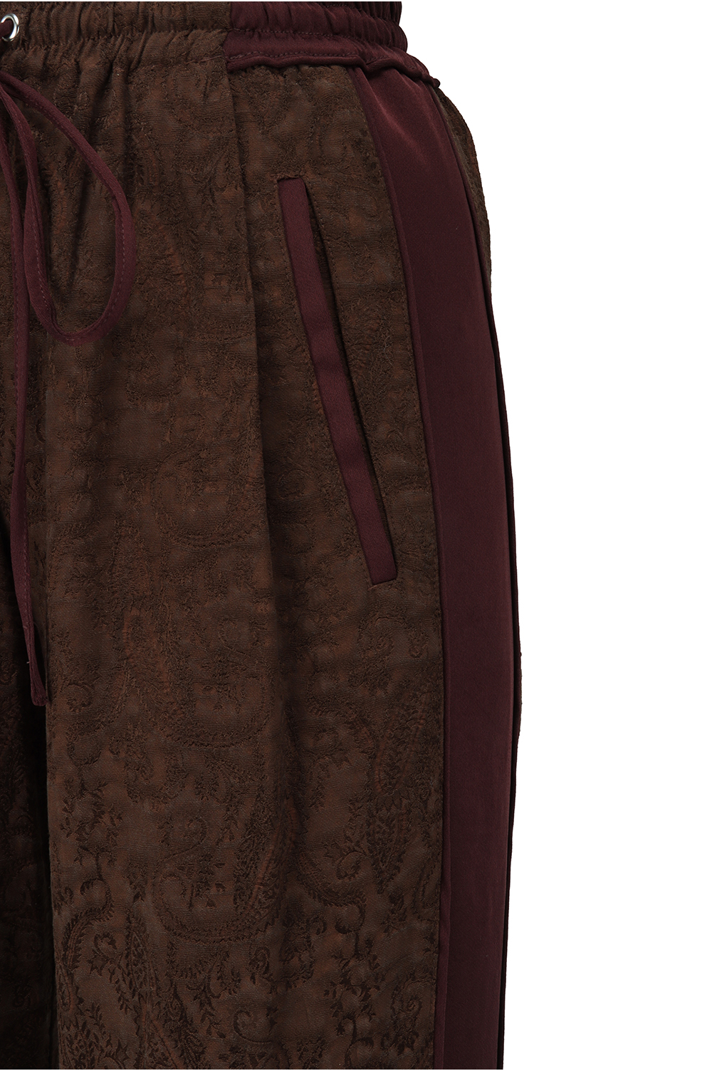 Jacquard Pajamas Pants -CHOCOLATE (12120729) | セレクト