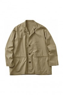 GABARDINE WIDE JACKET / KHAKI (PC-027-1814)