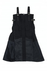 sacai -Women- Grosgrain Mix Dress -Black (22-05914)