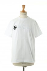 sacai -Women- T-Shirt -White (22-03535)
