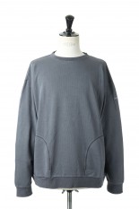 Wild Things PIGMENT DYED CREW SWEAT - CHARCOAL (WT22046IS)