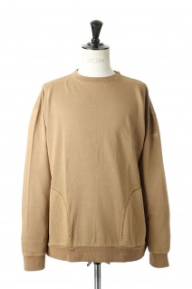 PIGMENT DYED CREW SWEAT - COYOTE (WT22046IS)