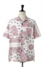 sacai -Men- Bandana Print Shirts(22-02689M)-OFF WHITE 151-