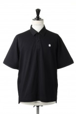 sacai -Men- S Pique Polo Shirt(22-02738M)-BLACK 001-
