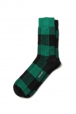 sacai -Men- Socks / Buffalo Check(22-0345S)-GREEN 551-