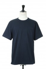 sacai -Men- Side Zip Cotton T-Shirt(SCM-047)-Navy 201-