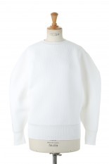RIM.ARK Power shoulder design knit -WHITE(460FSS70-0080)