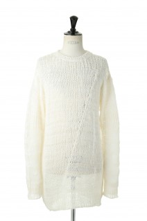 UPCYCLE WINDER YARN PULLOVER(22SS42KN63)