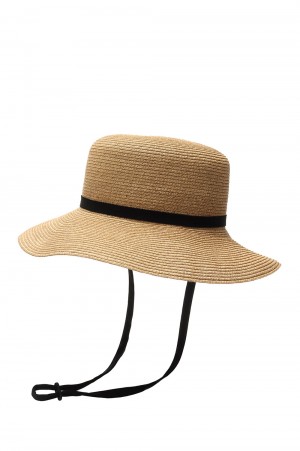 PAPER BRAID HAT BRIM9cm(あご紐あり)(NO.20789)