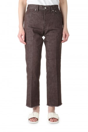 Color 5pocket Bootscut -BROWN (22SDM-#429L-CL-OW)