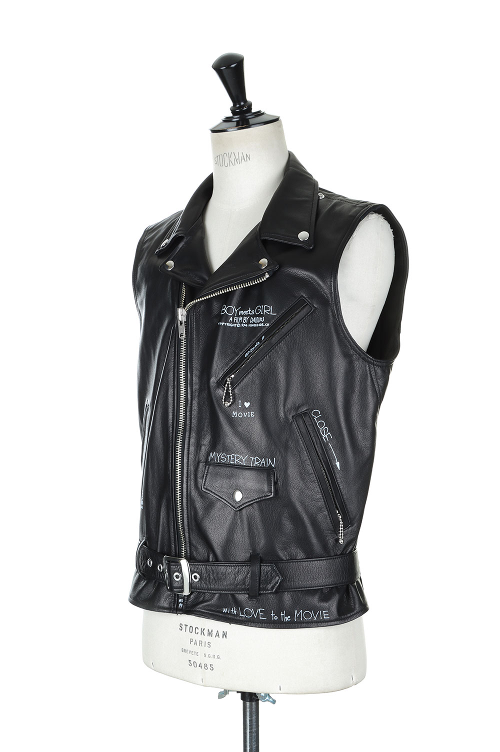 ダイリク牛革 Leather Vest 22ss DAIRIKU ダイリク牛革 Leather