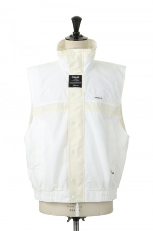 BMG Nylon Vest -White (22SS V-3)