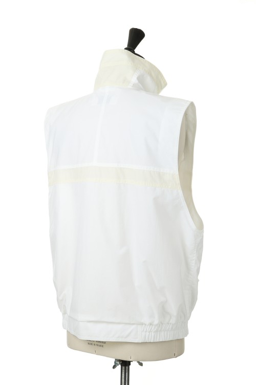 BMG Nylon Vest -White (22SS V-3) | セレクトショップ