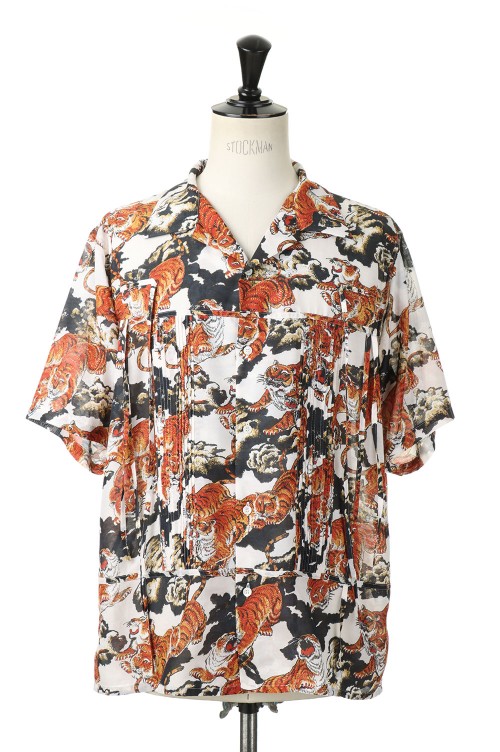 DAIRIKU ダイリク Tiger Open Collar Shirt アロハ DAIRIKU】”Tiger