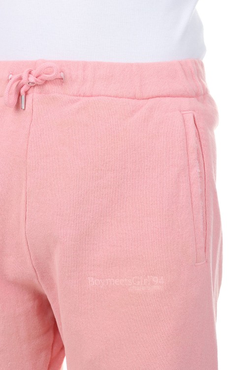 BoymeetsGirl Sweater Pants -Salmon (22SS C-4) | セレクトショップ
