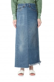 long denim skirt /span100-28size(ccbs-06)