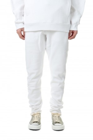 CHAMPION/SWEAT PANTS C8-V205 -WHITE (NH22SS-CP-005)