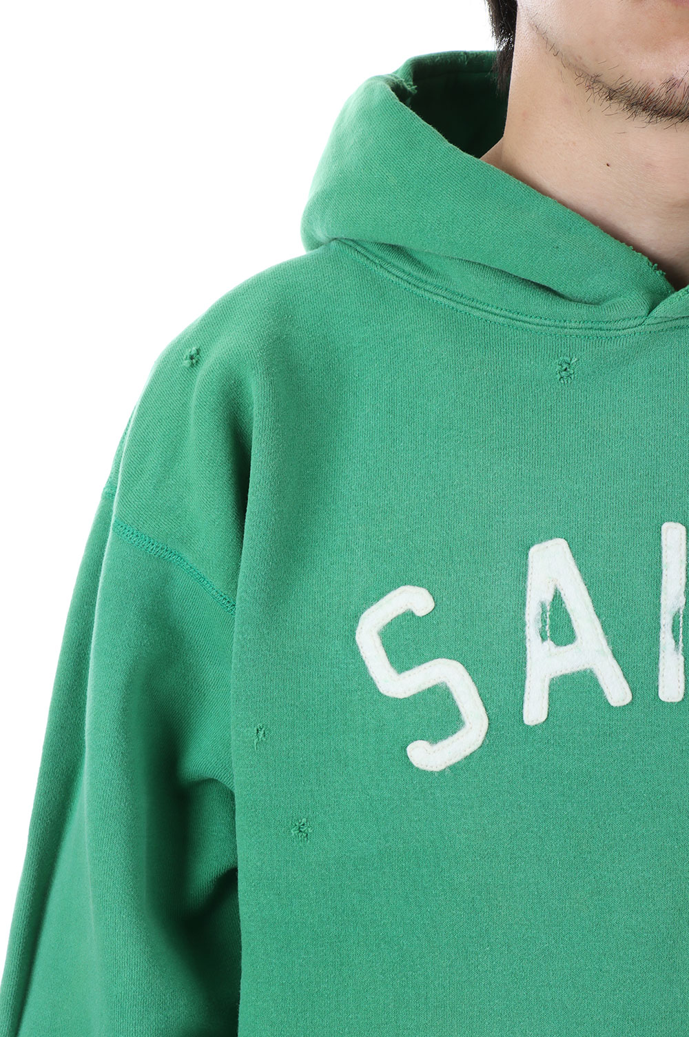 HOODIE FELT / GREEN&GREY（SM-S22-0000-041） | セレクトショップ 