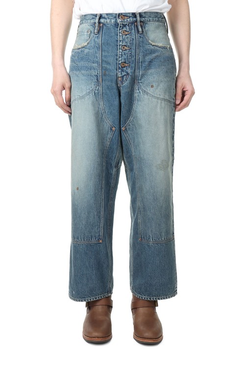 22SS sugarhill FADE DOUBLE KNEE DENIM 最大92%オフ!