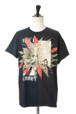 Luster flower print top-BLACK-1(cm22ss-01)