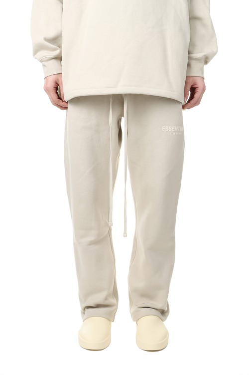 ESSENTIALS WHEAT RELAXED PANTS
