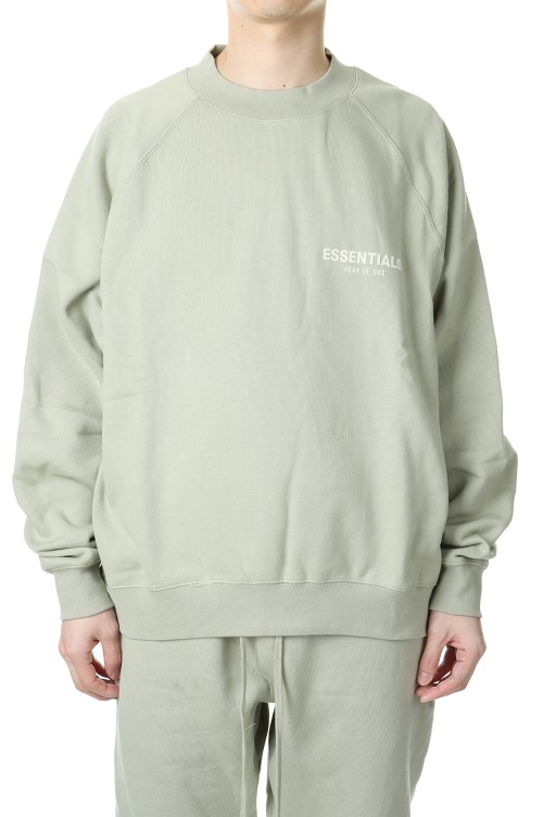 ESSENTIAL CREWNECK / SEAFOAM 