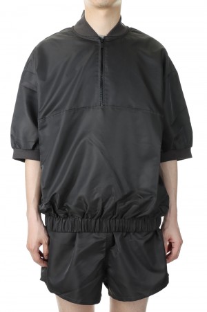 HALF ZIP PULLOVER / IRON(202BT212000F)